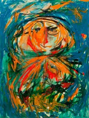 Arthur M. Kraft, Untitled, Oil on Masonite