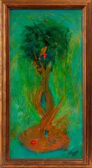Arthur Kraft, Untitled (Abstract), Oil