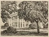 Mendenhall by Birger Sandzén, 1923, Lithograph on paper, offered Nov 2019