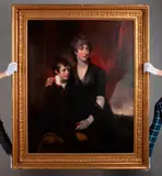 Sir Thomas Lawrence, Mother & Son, Oil on canvas