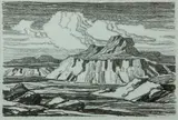 Birger Sandzén, In the Desert