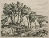 Birger Sandzén, Creek and Pasture