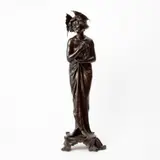 Lucien Alliot, Phalene, 1904 Cast, bronze