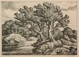 Kansas Stream by Birger Sandzén, 1939, Lithograph on paper, offered Nov 2019