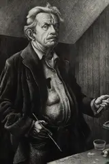 Self Portrait,? by Thomas Hart Benton, 1972, Lithograph, offered Jun 2019