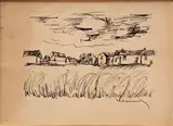 Maurice de Vlaminck, Untitled, Pen and ink