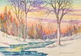 Alba Malm-Dahlquist, Untitled, Watercolor on paper