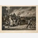 George Caleb Bingham, Martial Law, 1872, Mezzotint