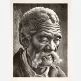 Aaron by Thomas Hart Benton, Lithograph "Aaron", sold Dec 2025