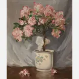 Charles P. Gruppé, Azalea, Oil on canvas