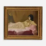 Antonio C. Calio, Reclining Nude, circa 1960s, Oil on canvas