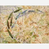 Peter H.Y. Hsu, Koi Fish, 1973, Watercolor on paper