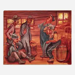 Ray Henry Wilson, Untitled, Oil on Masonite