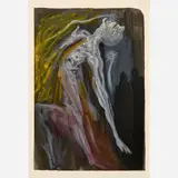Salvador Dalí, Inferno Canto 9: Erinnyes, circa 1960-, 1964, Color wood engraving