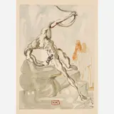 Salvador Dalí, Inferno Canto 24: Robbers, circa 1960-, 1964, Color wood engraving