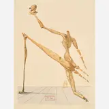 Salvador Dalí, Inferno Canto 28: Bertrand de Horn, circa 1960-, 1964, Color wood engraving