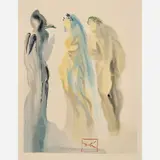 Salvador Dalí, Paradiso Canto 9: The Heaven of Venus, circa 1960-, 1964, Color wood engraving