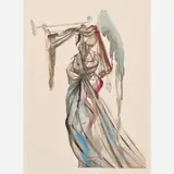 Salvador Dalí, Paradiso Canto 10: The Angel of the Sun, circa 1960-, 1964, Color wood engraving