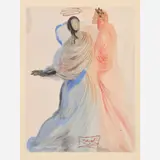 Salvador Dalí, Paradiso Canto 18: The Splendour of Beatrice, circa 1960-, 1964, Color wood engraving