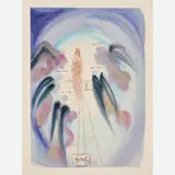 Salvador Dalí, Paradiso Canto 24: The Joy of the Blessed, circa 1960-, 1964, Color wood engraving