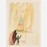 Salvador Dalí, Paradiso Canto 23: The Triumph of Christ and the Virgin, circa 1960-, 1964, Color wood engraving