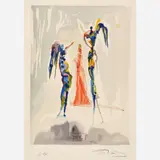 Salvador Dalí, Paradiso Canto 27: Gloria Patri, circa 1960-, 1964, Color wood engraving