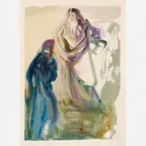 Salvador Dalí, Paradiso Canto 28: The March Towards God, circa 1960-, 1964, Color wood engraving