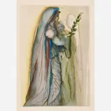 Salvador Dalí, Paradise Canto 32: Preparation for the Last Prayer, circa 1960-, 1964, Color wood engraving