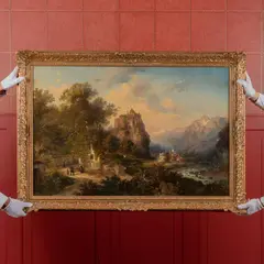 Untitled by Franz Richard Unterberger, Oil on canvas, offered Aug 2020
