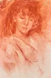 Richard Schmid, Sandra, oil on panel