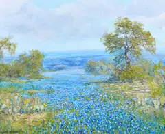 Robert Harrison, Texas as Far as The Eye Can See, oil on canvas