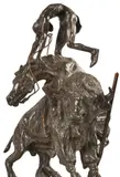 Frederic Remington, Buffalo Horse, bronze