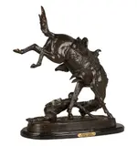 Frederic Remington, Wicked Pony, bronze