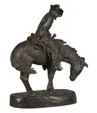 Frederic Remington, The Norther, bronze