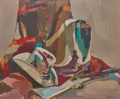 Liz Gribin, Amarillo, oil on canvas