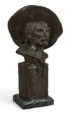 Frederic Remington, The Sergeant, bronze