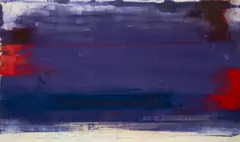 William Pettet, Golden A, oil on canvas