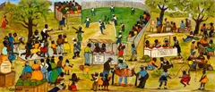 John Coleman, Juneteenth, oil on canvas