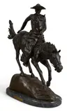 Frederic Remington, Arizona Cowboy, bronze