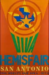 Robert Indiana, Viva HemisFair '68 San Antonio, serigraph