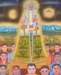 Felipe Morales Lopez, La Soledad (Dolorosa), oil on canvas