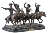 Comin' Thru the Rye by Frederic Remington, bronze, sold Mar 2026