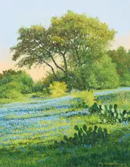 Cliff Cavin, Early Morning, oil on canvas
