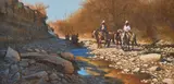 Bob Tommey, A Place to Camp, oil on canvas