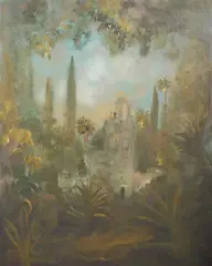 Franco Mondini-Ruiz, Couple on a Mission, acrylic on canvas