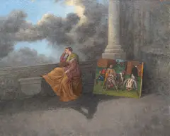 Luanne Stovall, Pieter Bruegels' Beggars, 1997, oil on linen