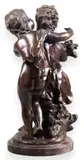 Auguste Moreau, Young Secrets, bronze