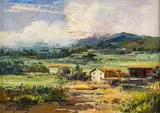 José Vives-Atsara, Paisaje de Betelu, Guipozcoa