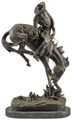 Frederic Remington, Outlaw, bronze