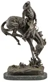Outlaw by Frederic Remington, bronze, sold Nov 2025
